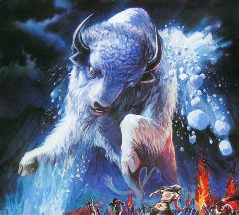 Folklore Of White Buffalo Blaze